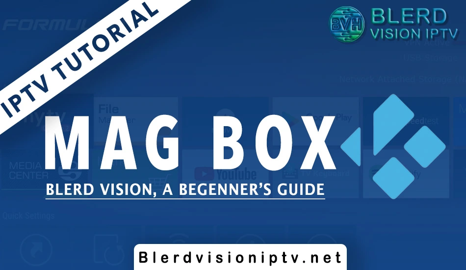 Blerd Vision IPTV tutorial on Mag Box